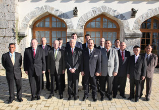 TAKMICARSKA KOMISIJA FIVB SA PREDSEDNIKOM VEIJEM